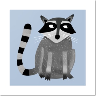 Raccoon Posters and Art